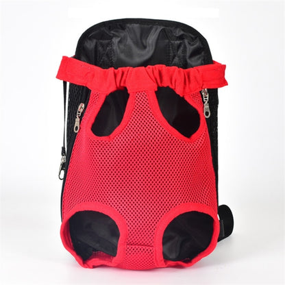 Mochila de viaje transpirable para mascotas.